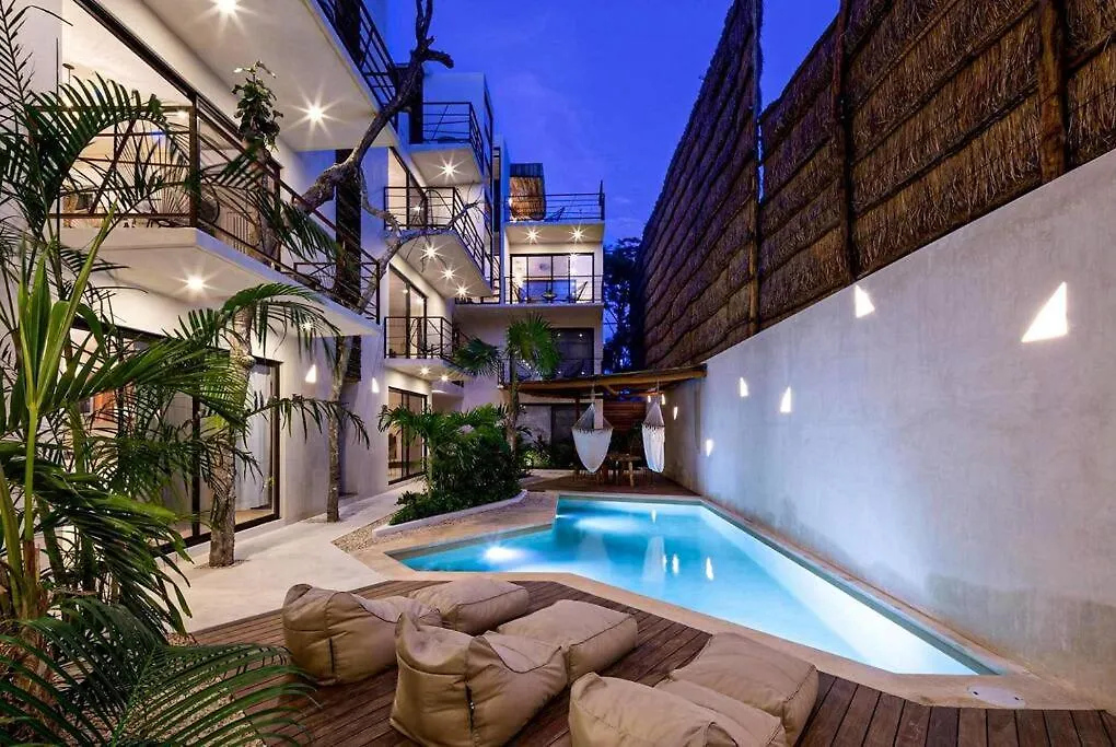 Saskab 2 King Studio In The Jungle W/ Pool&Yoga Tulum Apartman
