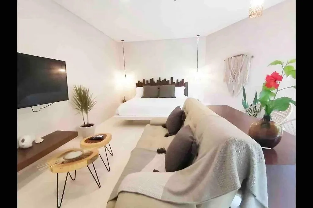 Apartman Saskab 2 King Studio In The Jungle W/ Pool&Yoga Tulum